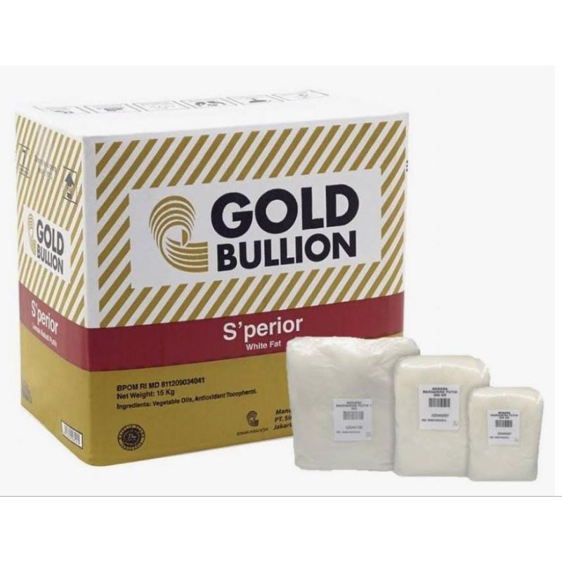 

Gold Bullion SPerior White Fat Kemasan Repack 250 gram