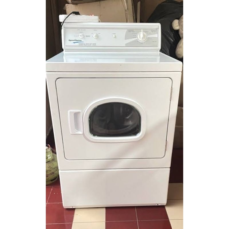 Mesin Pengering Speedqueen Pintu Kaca dan Pintu Besi Kapasitas 15kg // Dryer 15kg // Dryer gas konve