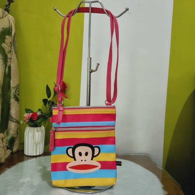 link co sling bag cantik by paul frank preloved keren tas selempang