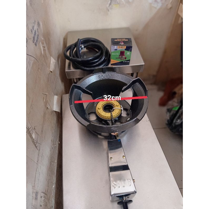 kompor gas api besar highpresure solid 5b siap pakai