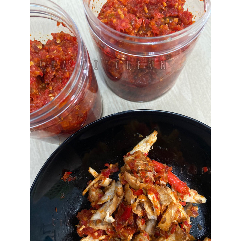

Sambel Saja (berat bersih 400-500gr)