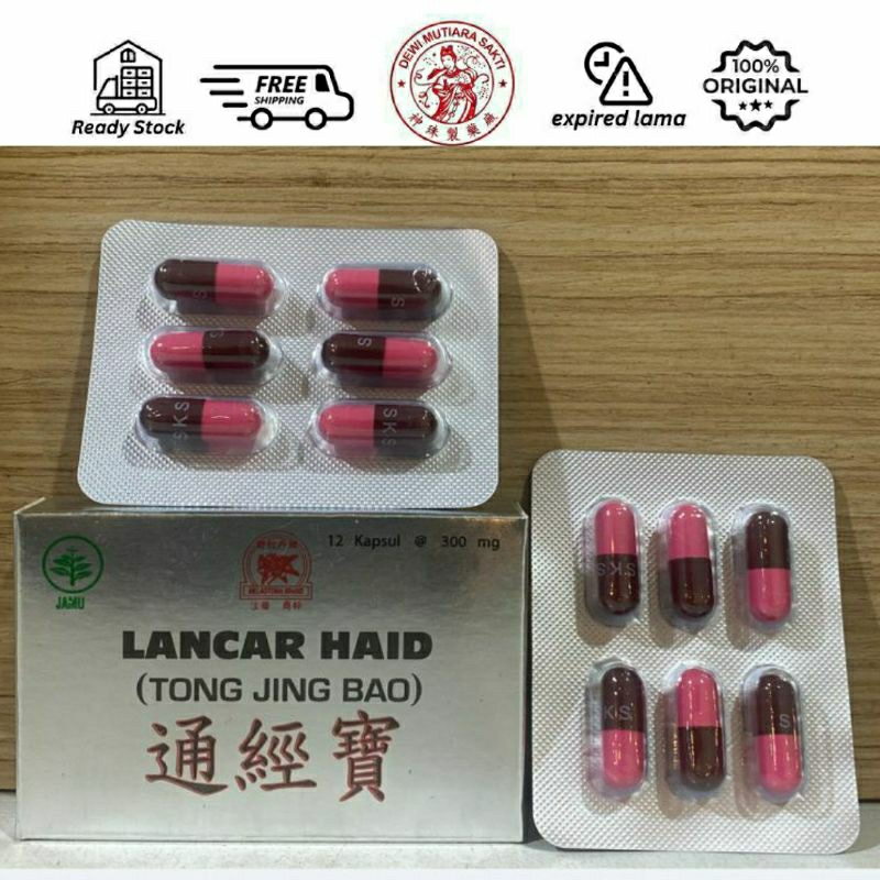 LANCAR HAID TONG JING BAO OBAT MEMPERLANCAR HAID