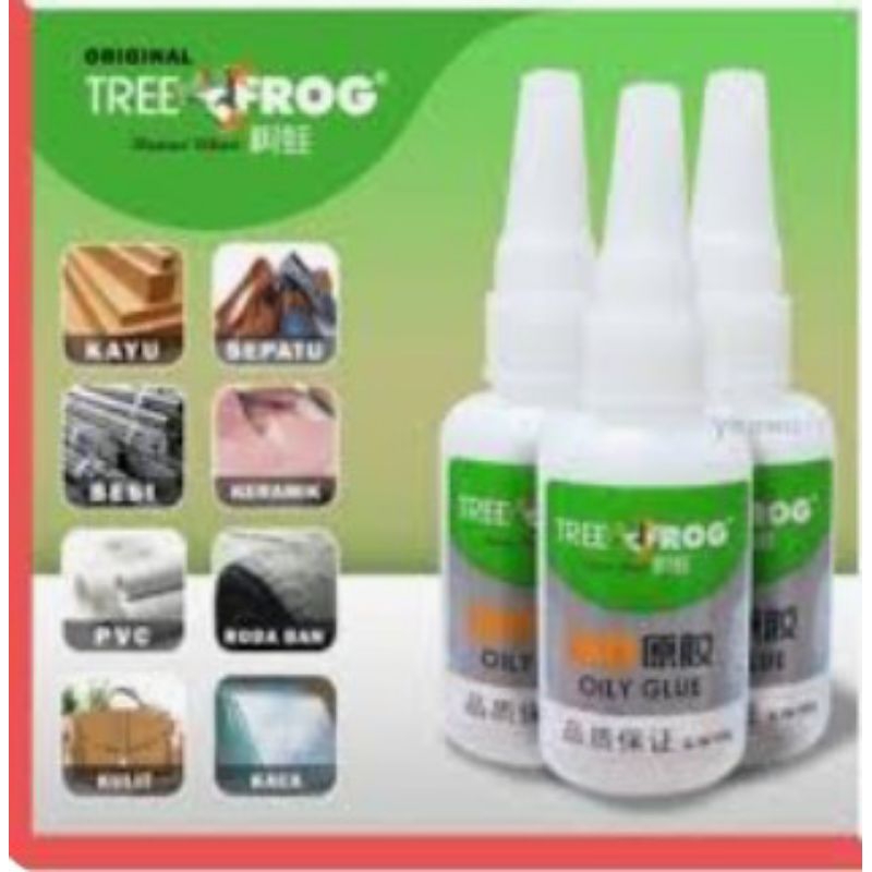 

Lem serbaguna tree frog super kuat tahan air original