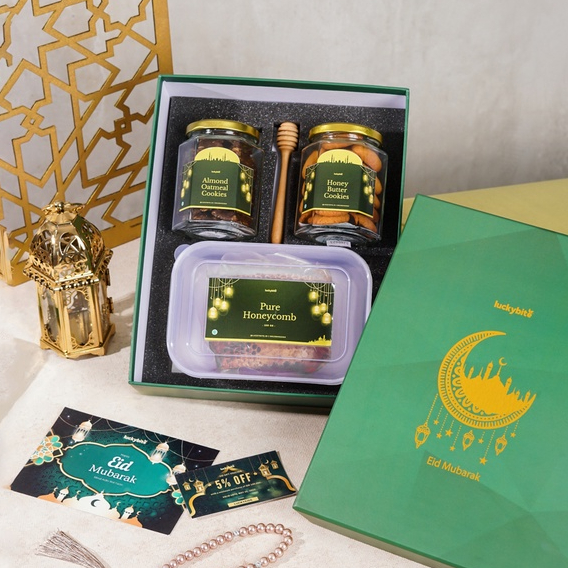 

Hampers Lebaran / Parcel Lebaran - PREMIUM HARD BOX - SET ZAHRA - LUCKYBITE
