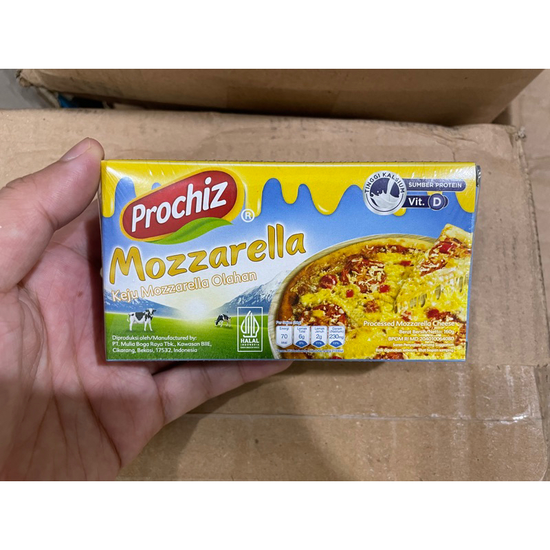 

Keju Prochiz Mozzarella 160gr Mozza Moza