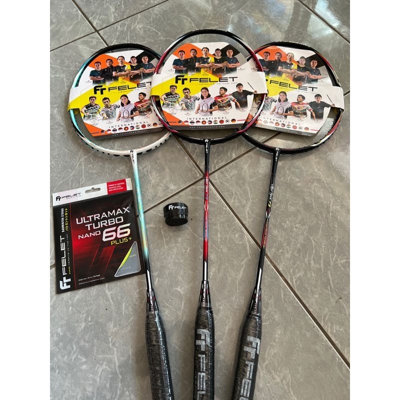Raket Badminton Felet Light Tech T3 Original