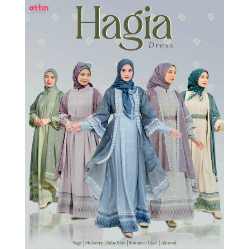 HAGIA DRESS SERIES BY ATTIN