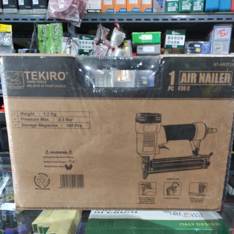 paku tembak f30 tekiro /air nailer tekiro f30 ( model i )/mesin  paku tembak angin kompresor tekiro f30