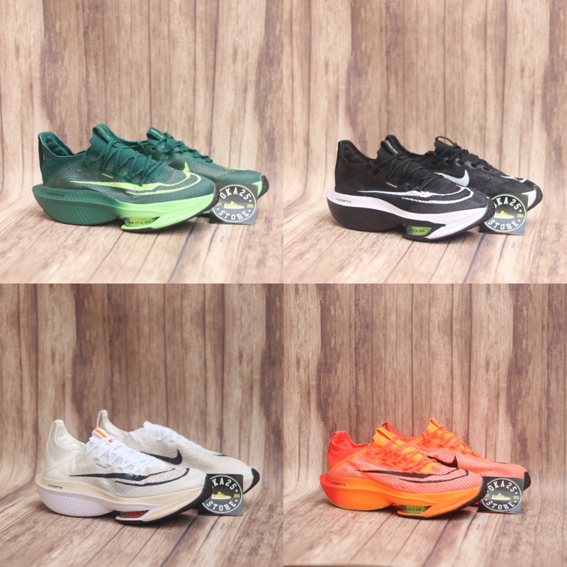 NK ZOOM ALPHAFLY Next% 2 KENYA BLACK WHITE