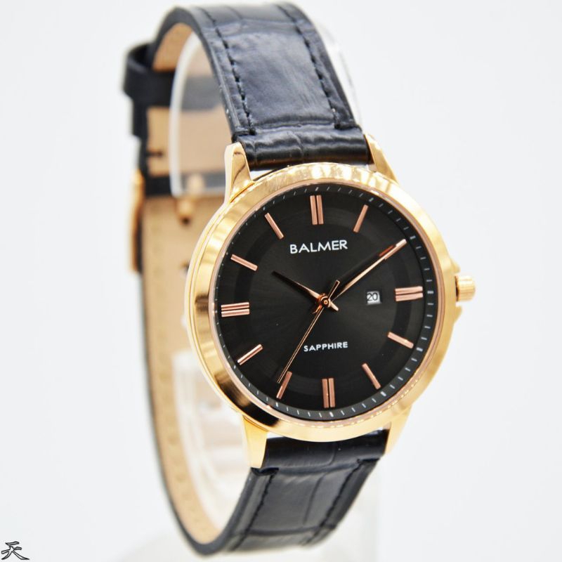 JAM TANGAN WANITA BALMER 8127 ANALOG ORIGINAL TALI KULIT