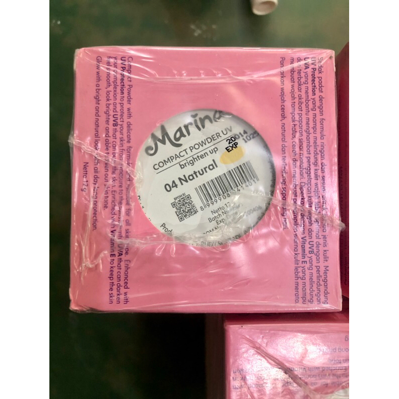 [BOX] MARINA Compact Powder 12 Gr Bedak Padat