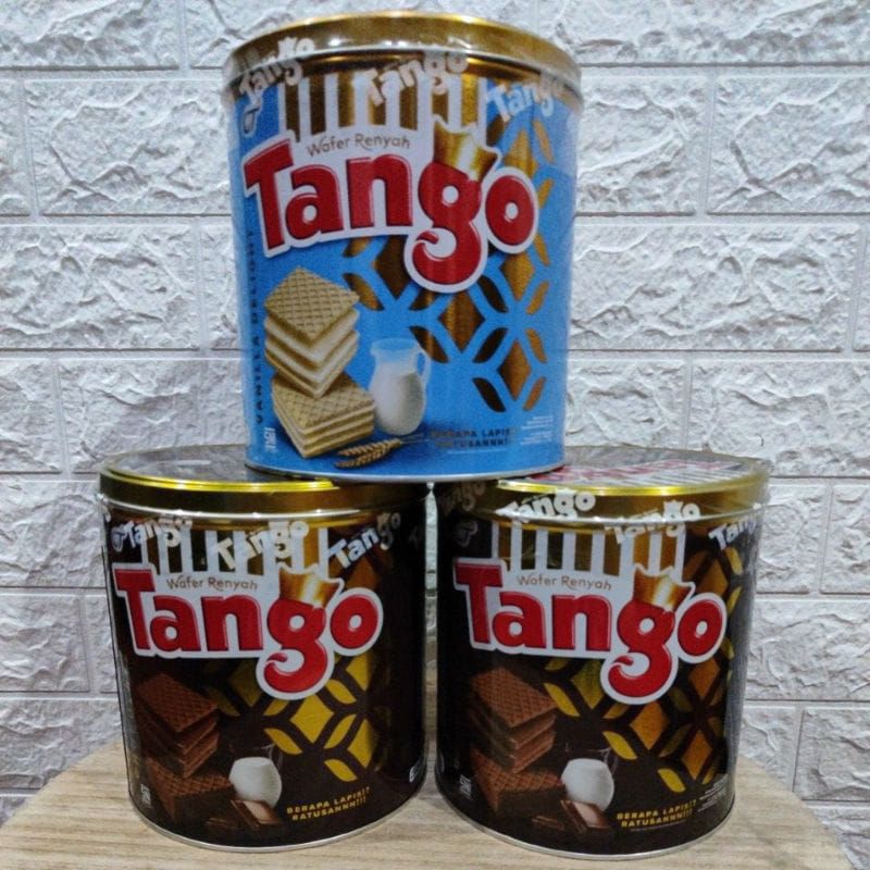 Tango Wafer kaleng coklat - Tanggo Vanila 290gr by Zellshop