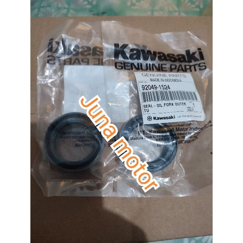 seal sil shock sok depan klx 140 klx140 sepasang original