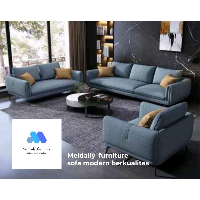 Sofa 321 Sofa Minimalis Ruang Tamu Sofa Retro Sofa Keluarga Furniture Sofa Model Terbaru