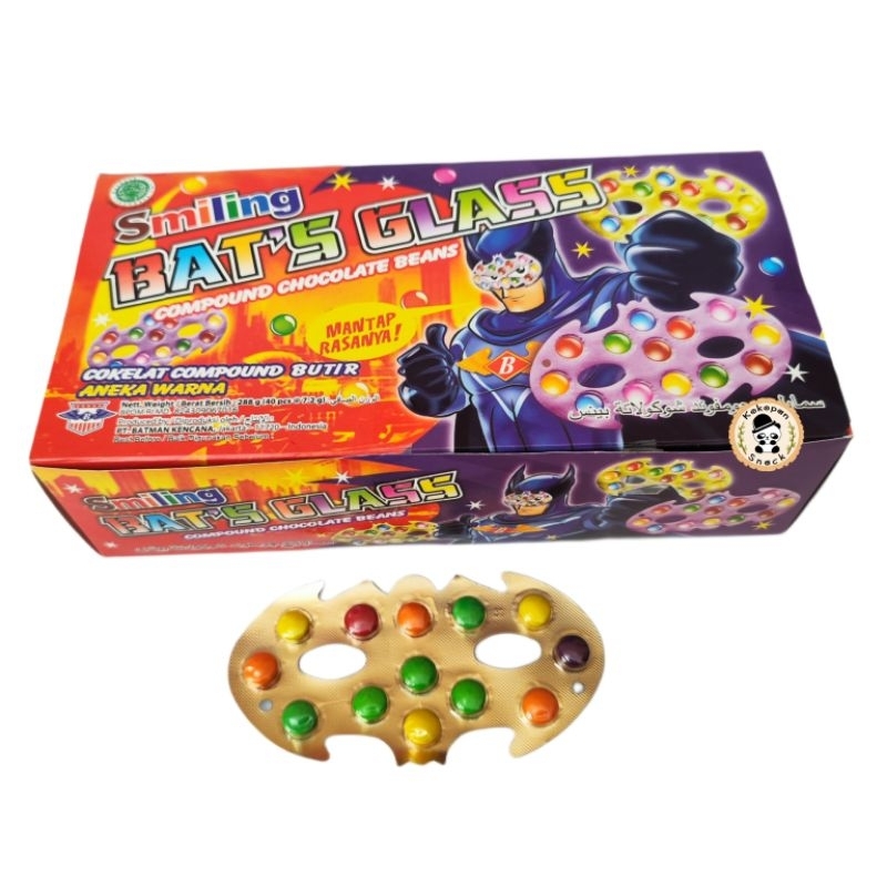 

SMILLING BATS GLASS BOX ISI 40