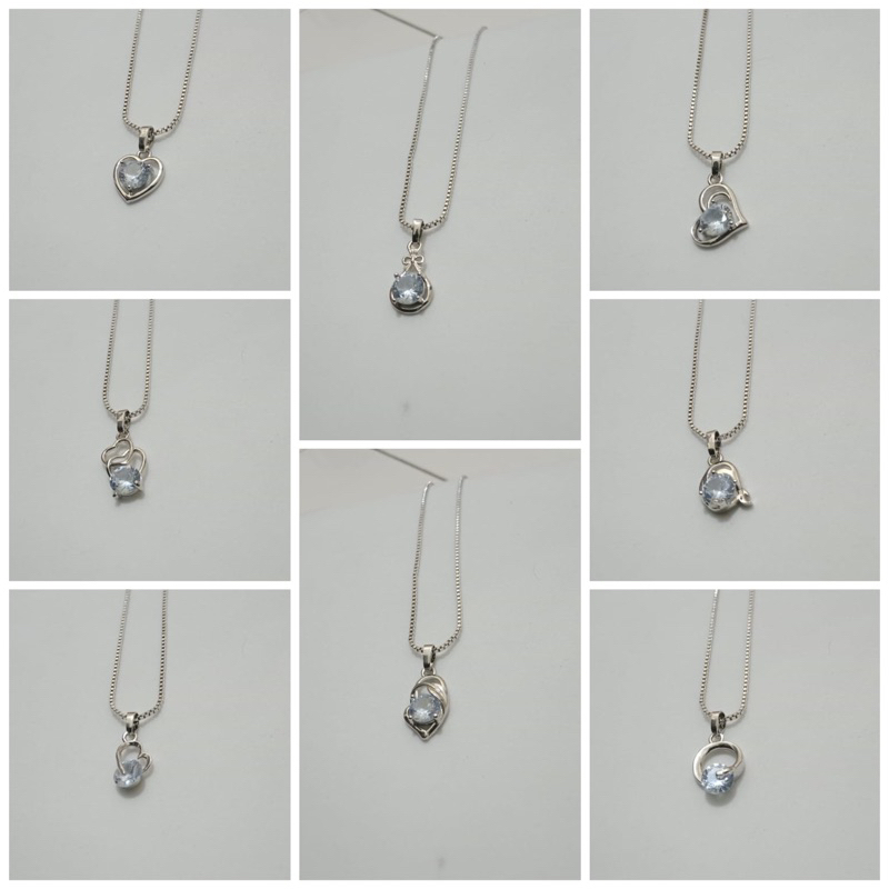 RXJ Kalung Xuping Dewasa Silver ( UK 45 )