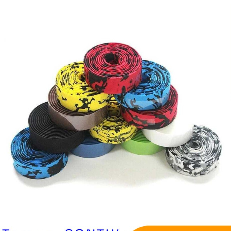 2PCS HANDLEBAR TAPE SEPEDA 2M X 30MM 2PCS SEPEDA BALAP FIXIE ROADBIKE