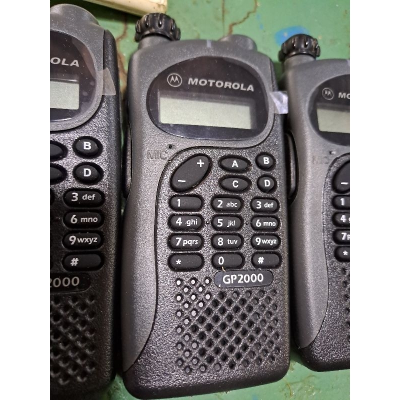 Ht Motorola Gp2000 Frekuensi Vhf Normal Bekas Baterai Baru siap Pakai