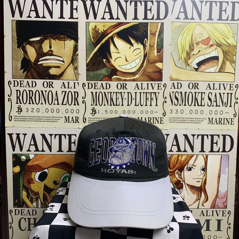 Topi Vintage Georgetown Hoyas Blockhead