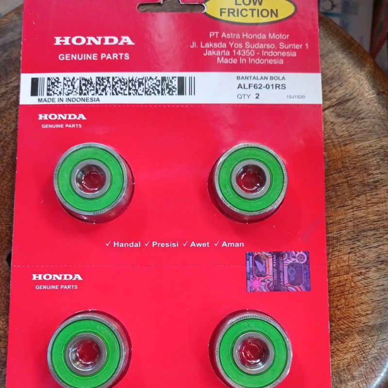 Bearing Lahar 6201 Honda original (beat, Vario, Supra, karisma)