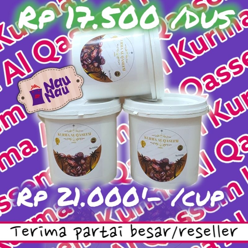 

Murah Meriah Kurma Al Qaseem