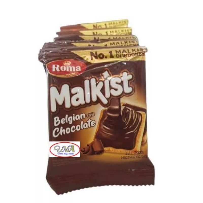 

Roma Malkist Belgian Chocolate (isi 10 bks)