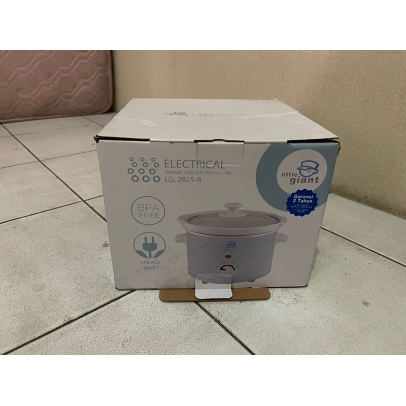 slowcooker little giant electrical 2,5 liter