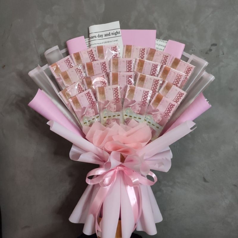 Buket Bouquet bunga wisuda pernikahan ulang tahun acara besar lainnya bisa request