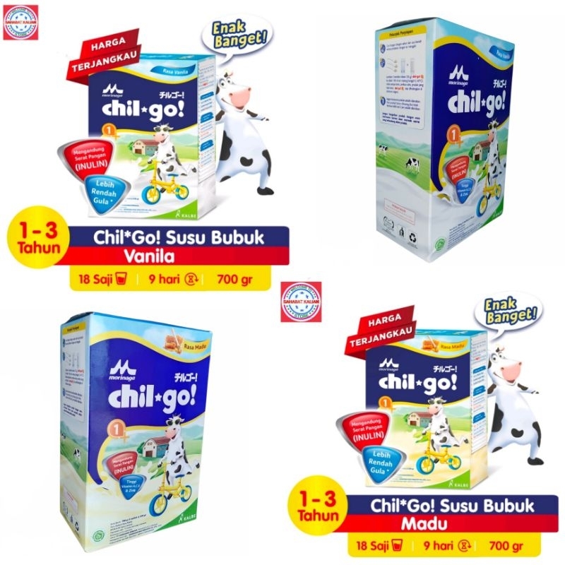 CHIL GO POWDER 1+ 700GR 1 - 3 TAHUN