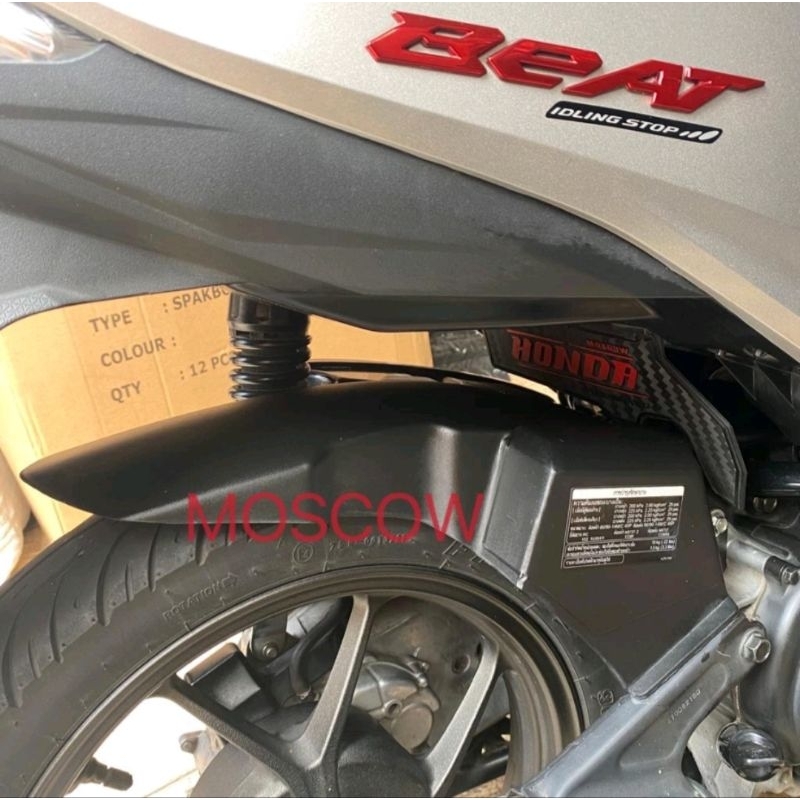 HUGGER SPAKBOR KOLONG BEAT NEW 2020 - 2023 / SCOOPY NEW 2021 - 2023 / GENIO / VARIO 125 150 NEW HUGER AIRBLADE BEAT FI ESP 2022  HAGER AIR BLADE VIETNAM BEAT DELUXE HUNGER VARIO CLICK 125 TECHNO 150 NEW OLD HUNGGER GENIO VARIO 125 150 LED FI ABS KEYLESS