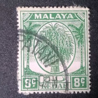 

koleksi Prangko Kuno Malaya Kedah Cap Pos PATANI