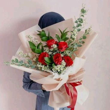 Buket Graduation / Buket Wedding / Buket Lamaran / Buket Birthday / Buket Bunga Asli Jogja