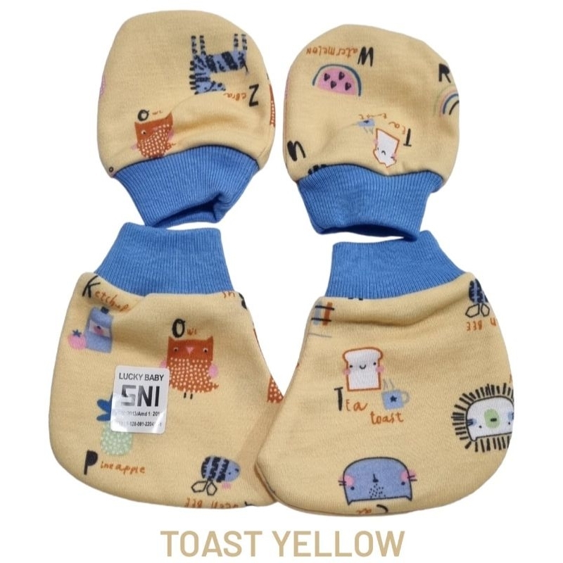 Lucky Baby Topi Set Sarung tangan