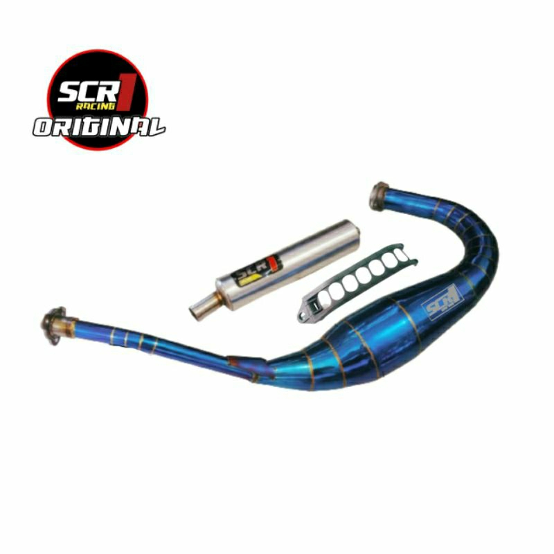Knalpot NSR R / NSR RR / NSR SP Scr1 Racing - Knalpot Honda NSR 150sp 150rr 150r Bluemoon