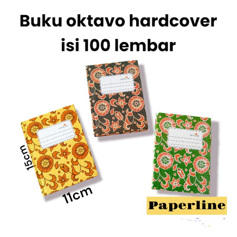 

BUKU BATIK OKTAVO A6 PAPERLINE 100LMBR /SETENGAH KWARTO