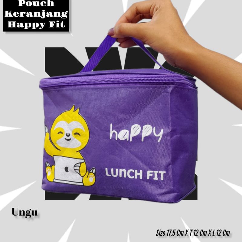 POUCH KERANJANG HAPPY FIT