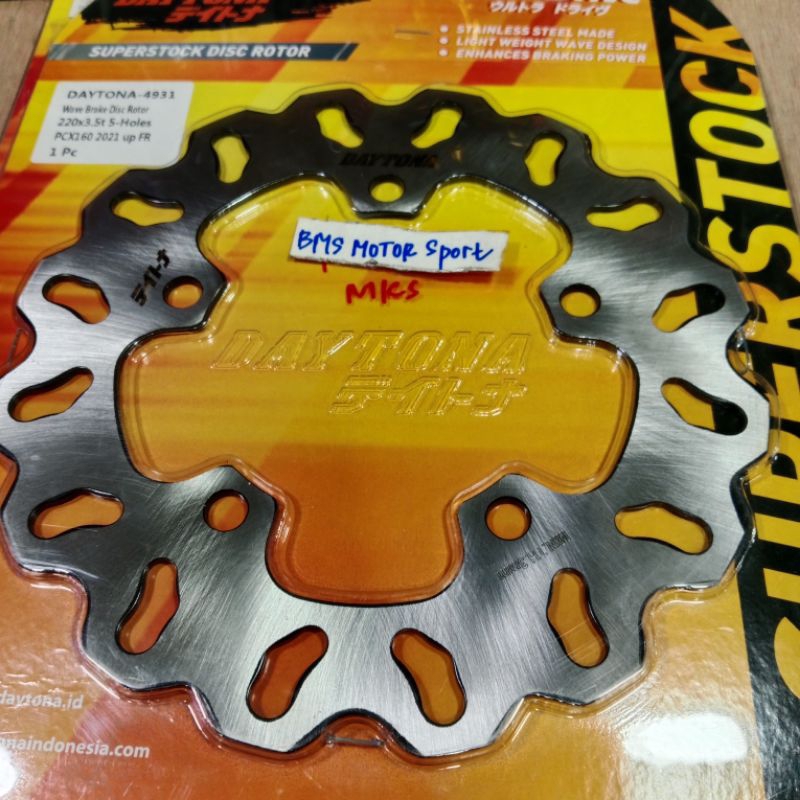 piringan disc depan pcx 160 DAYTONA/piringan cakram depan pcx 160 daytona