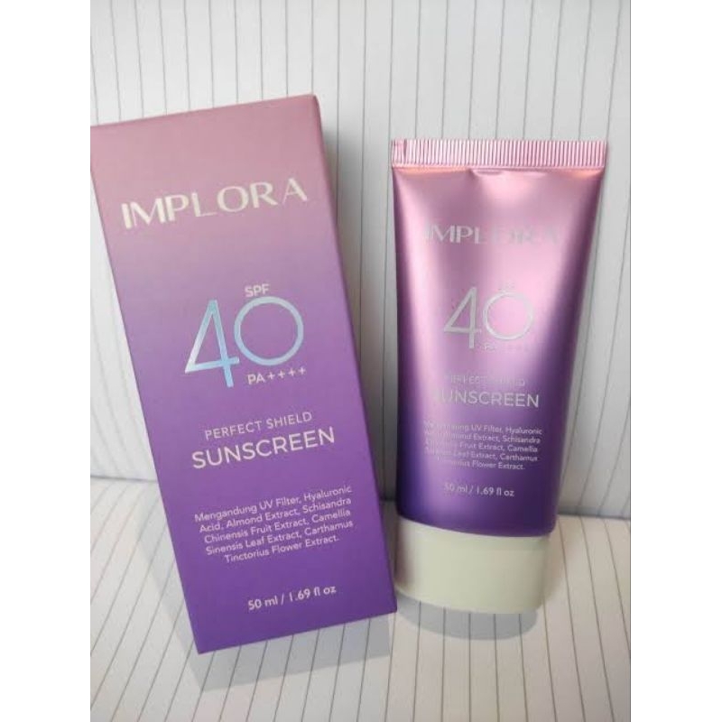 IMPLORA PERFECT SHIELD SUNSCREEN SPF 40