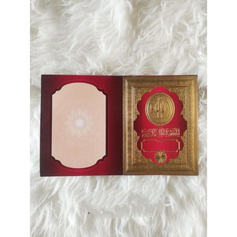 Buku Yasin dan Tahlil Soft Cover 128 Halaman Cover Embos Bisa Custom Foto