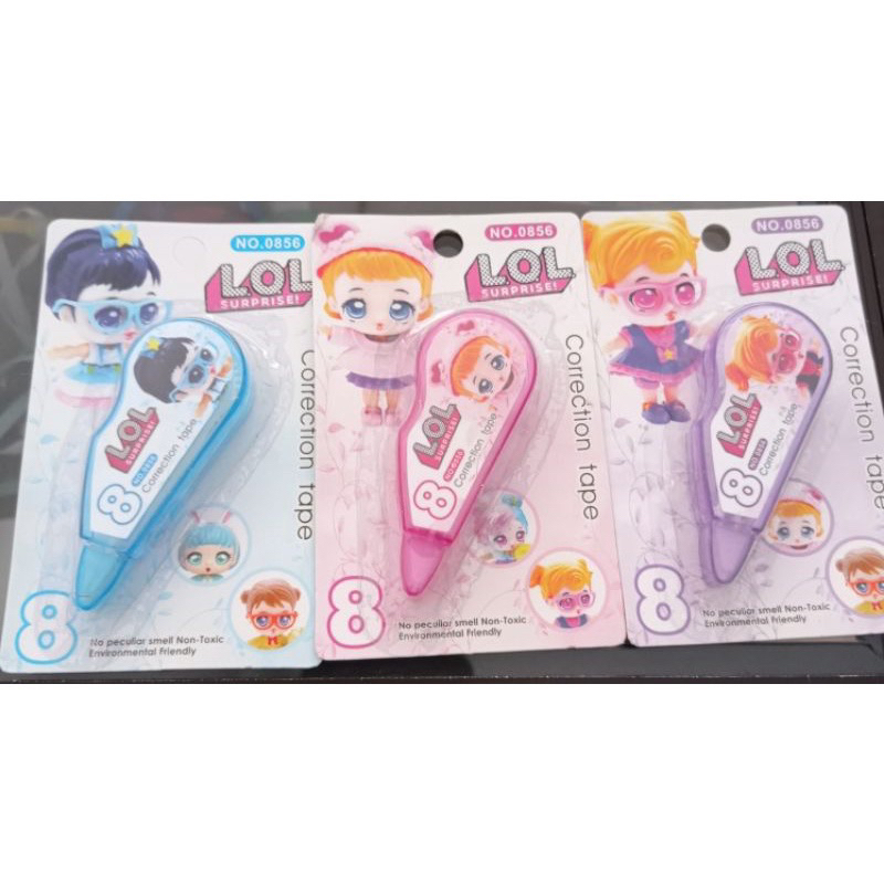 

Tipe-X Correction Tape Variasi Karakter - Mini 5mm