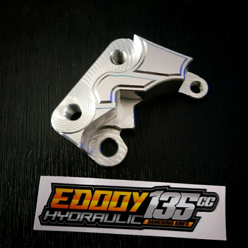 BREKET KALIPER RCB RX KING LAMA RXS YT115 - BREKET KALIPER RCB CNC RX KING LAMA PIRINGAN 300MM PNP