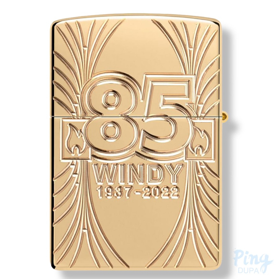 Korek Zippo WIndy 85th Aniversary Limited Import Edition Stok Terbatas