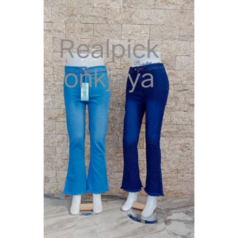 celana jeans panjang cutbray/celana jeans wanita/celana panjang jeans