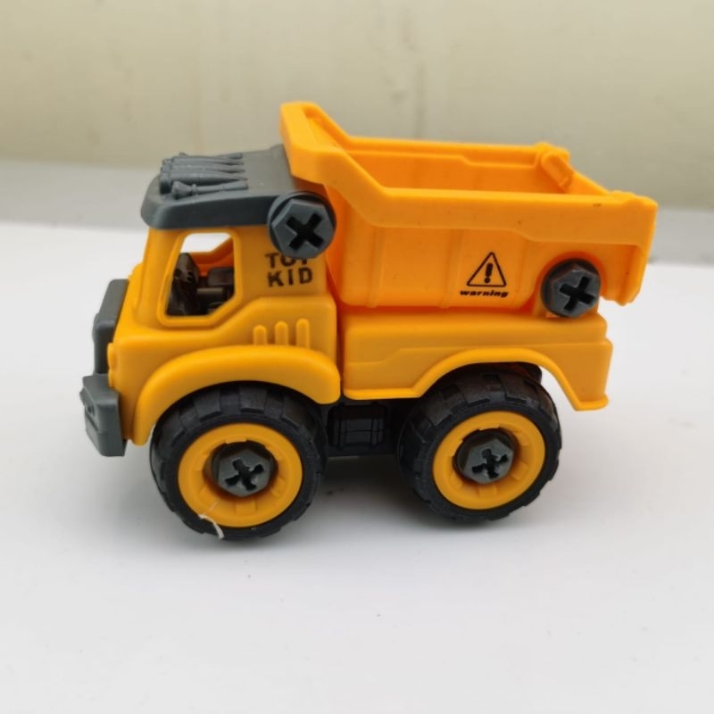 Mainan anak Truck Excavator Construction / Mobil Konstruksi Teknik Mobil Excavator Dump Roller