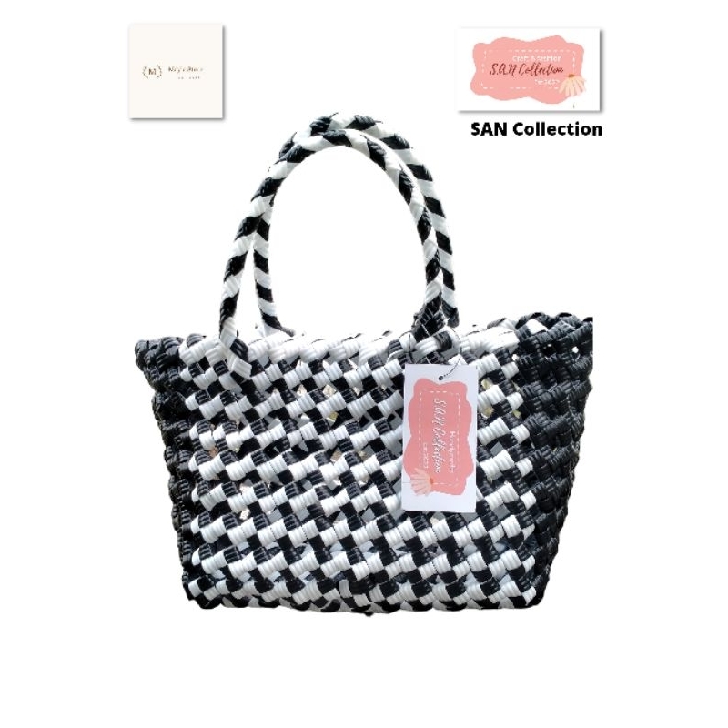 Tas Anyaman Jali Premium Motif Diamond