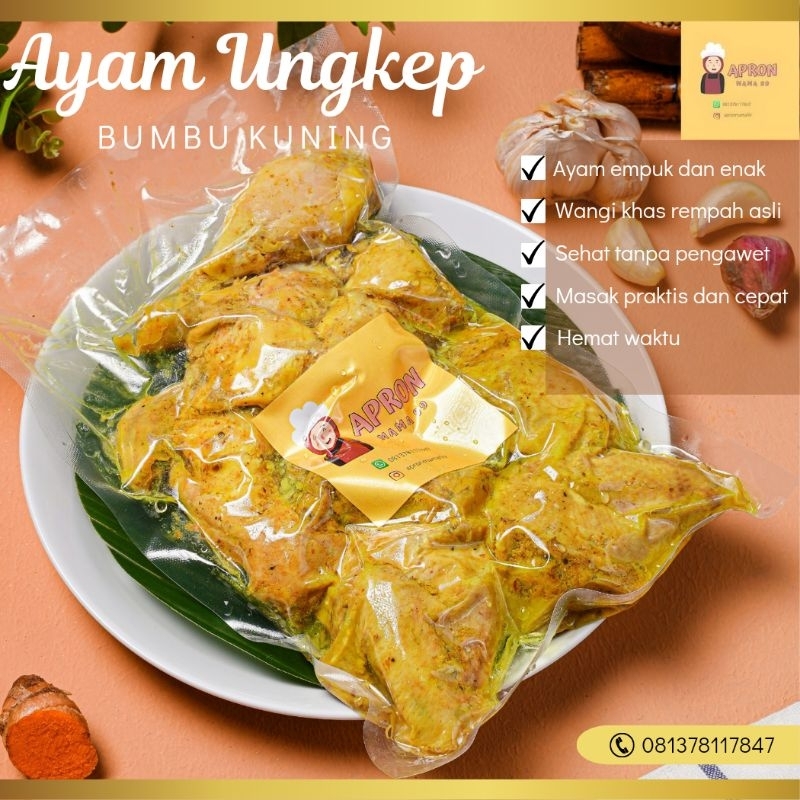 Jual Ayam Ungkep Bumbu Kuning Ayam Ungkep Frozen Ayam Goreng Ayam Bumbu Kuning Makanan Enak