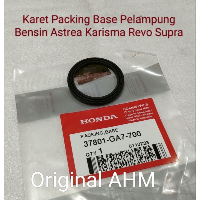 Karet Packing Base Pelampung Bensin Astrea Karisma Supra Ori AHM 37801 GA7 700