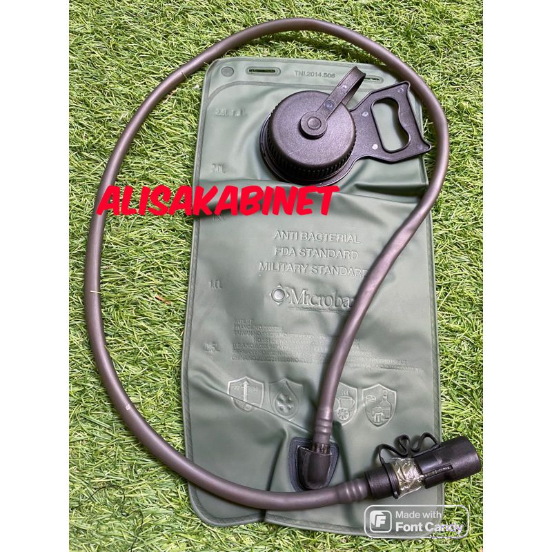 Water Bladder Kantong Air Jatah TNI 2.5 Lt