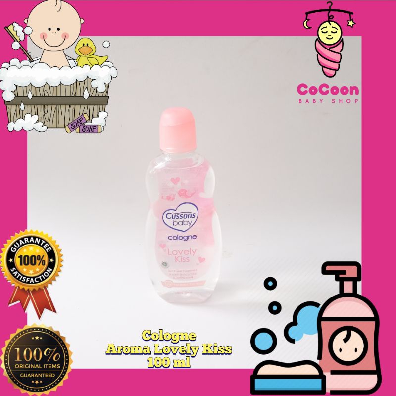 Parfum Bayi Cusson Cuson Cussons Baby Cologne Lovely Kiss 100 ml 100ml