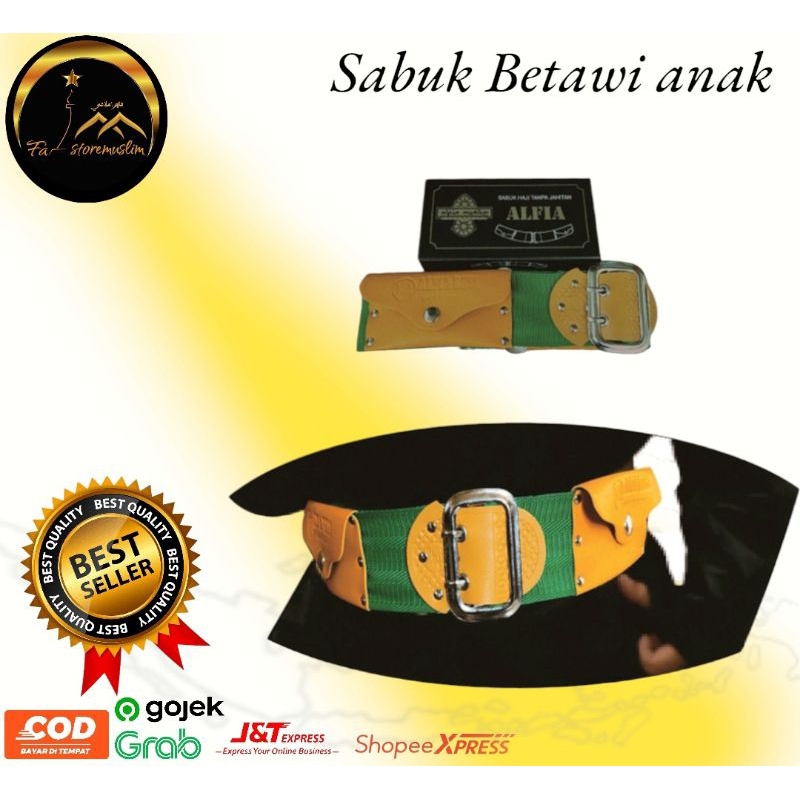 Sabuk haji anak anak sabuk betawi / Sabuk  / Belt Haji / Sabuk Betawi / Sabuk Silat / Sabuk Haji